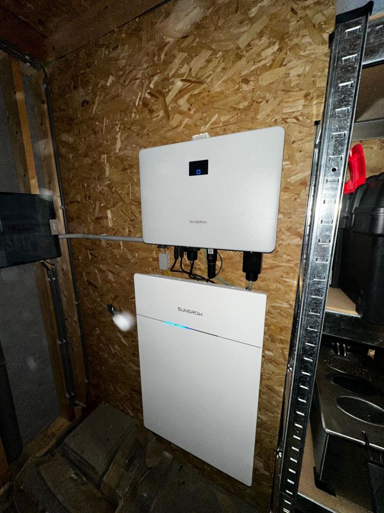 Sungrow-thuisbatterij met hybride omvormer